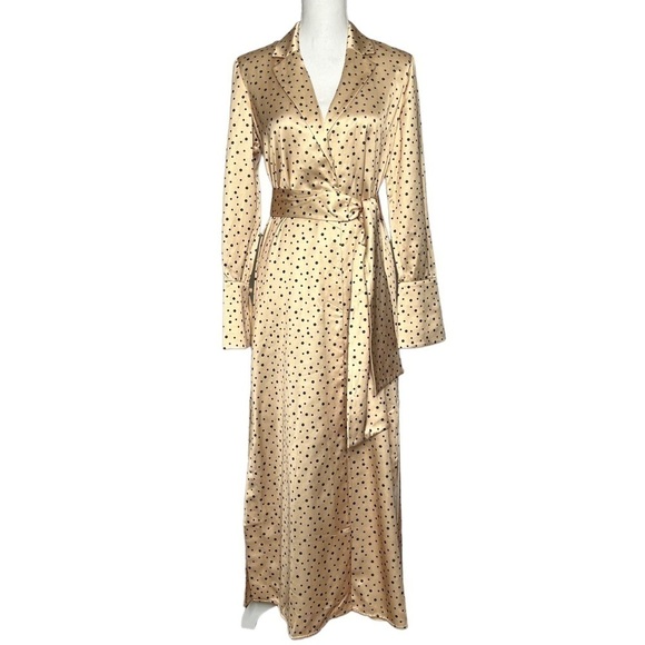 Significant Other Amara Dress Cream and Black Polka Dot Size 2 NEW - Picture 5 of 16